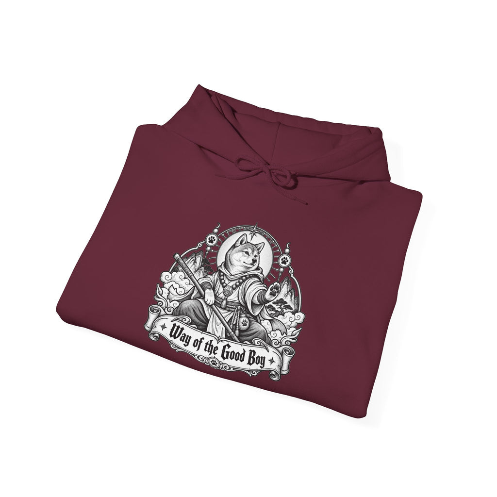 Way of the Good Boy Dog Hoodie – Monk Fantasy RPG Pullover