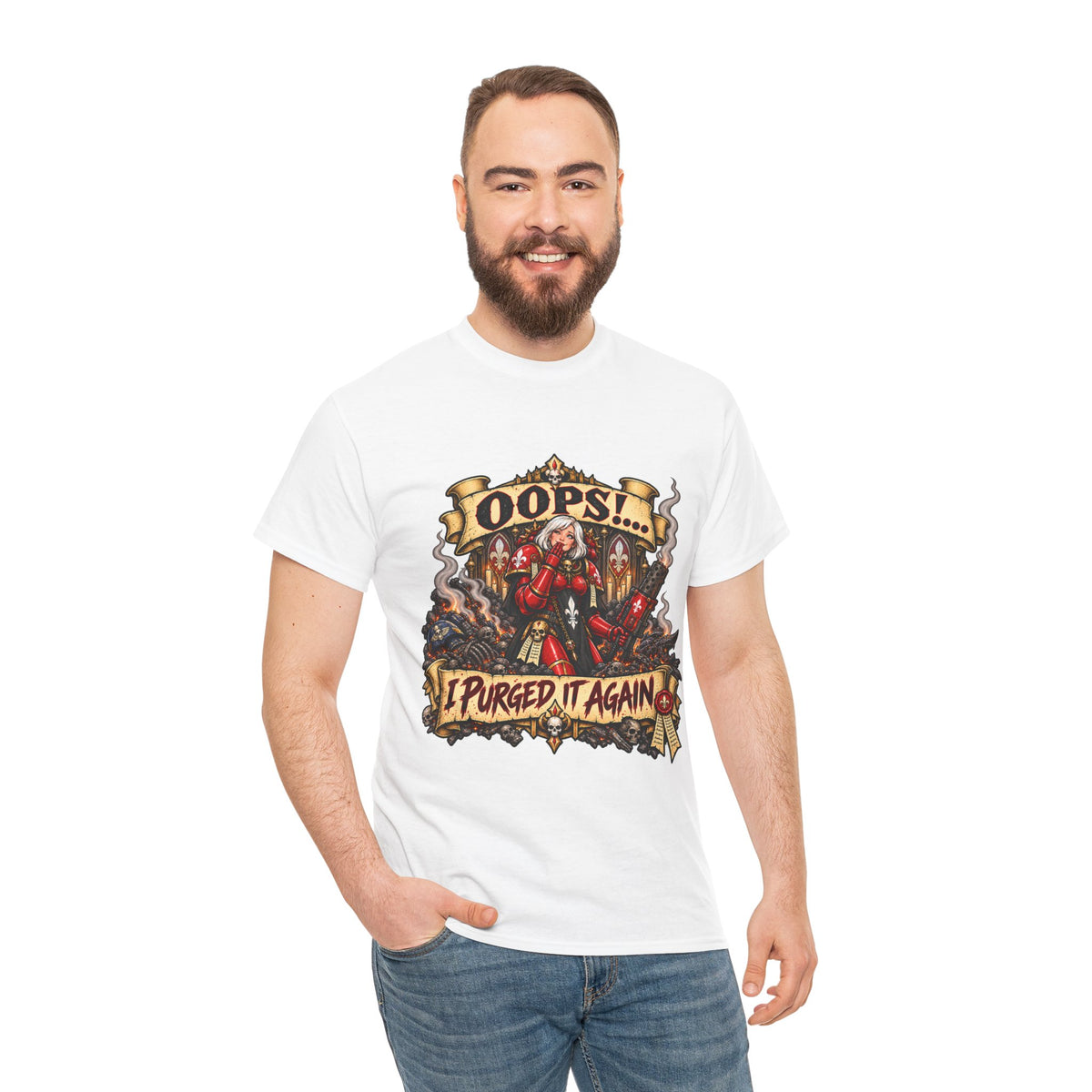 Oops… I Purged It Again Shirt – Sisters of Battle Pop Parody Tee