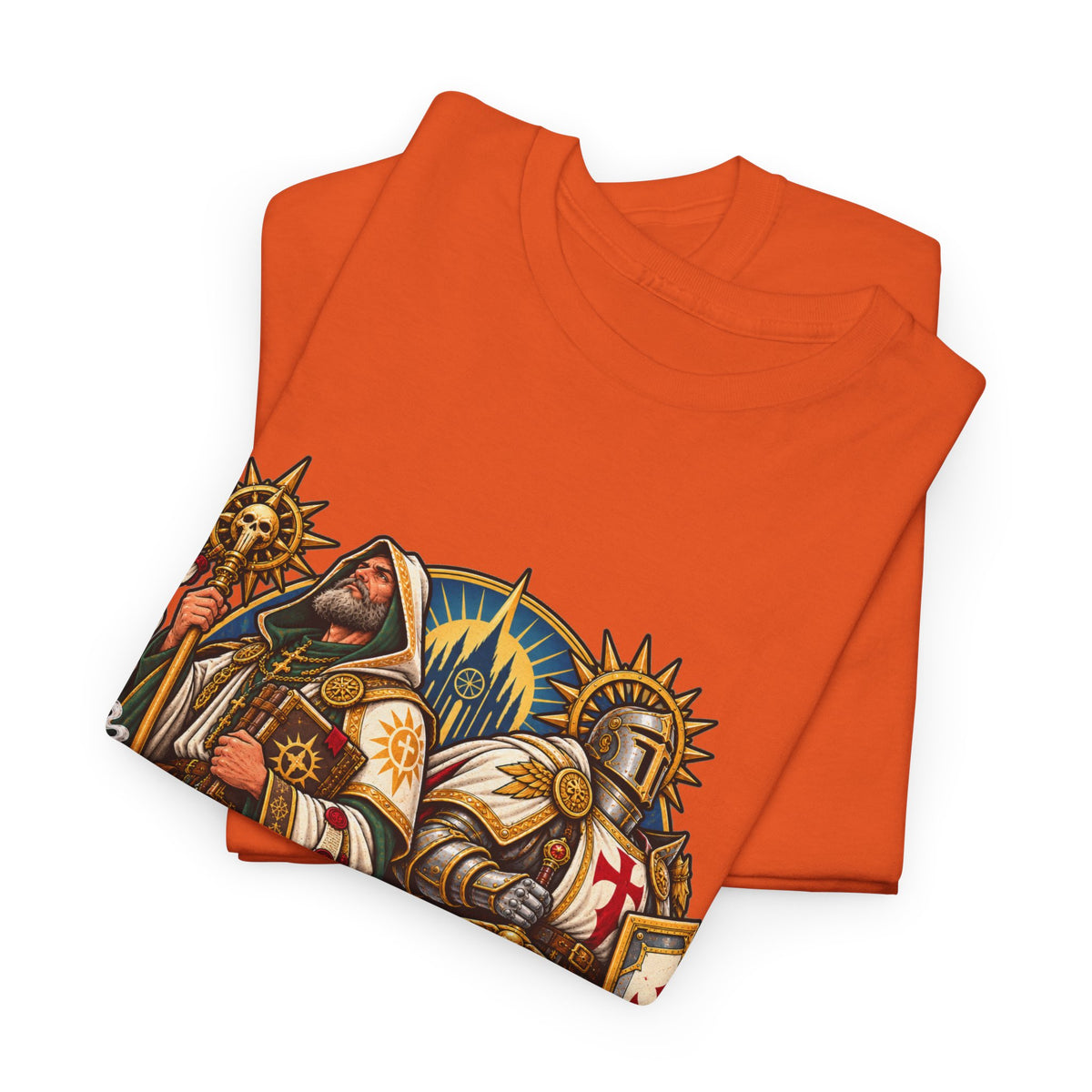 Clerics & Paladins RPG Tee | Same Boss, Different Departments