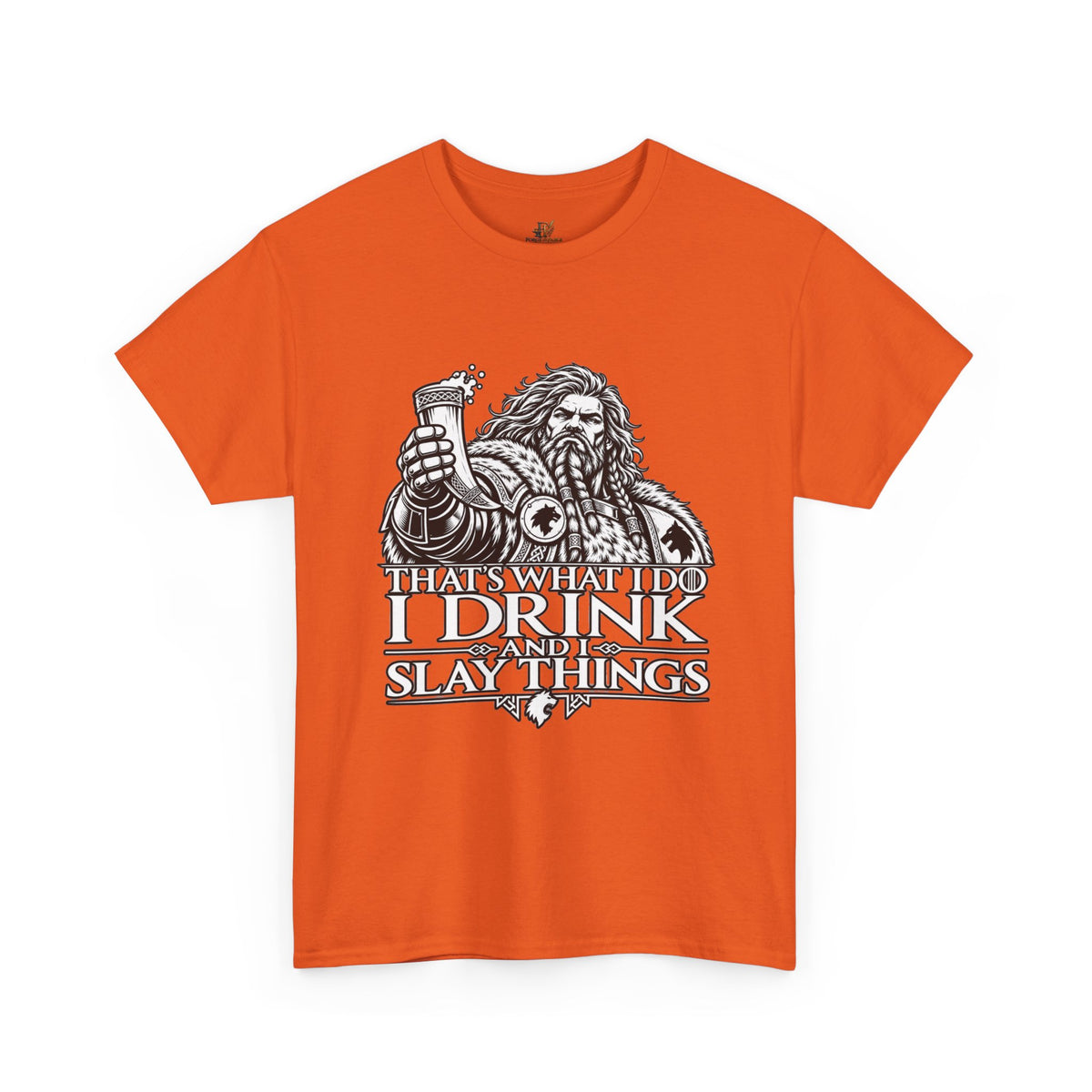 I Drink, I Slay Things Shirt – Space Wolf Humor & Tabletop Gaming Tee
