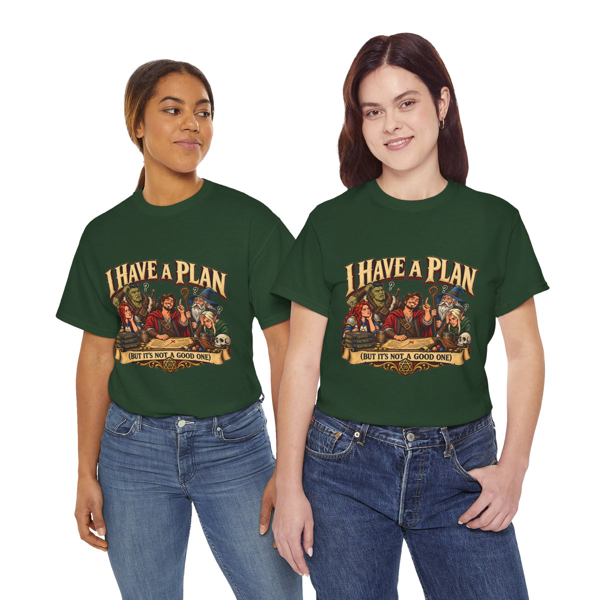 I Have a Plan (But It’s Not a Good One) | Funny RPG Party Tee