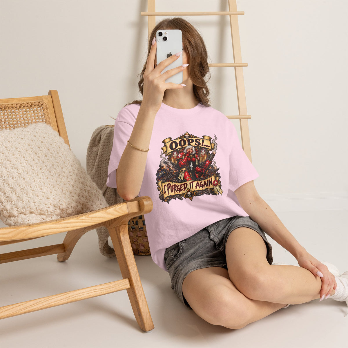 Oops… I Purged It Again Shirt – Sisters of Battle Pop Parody Tee