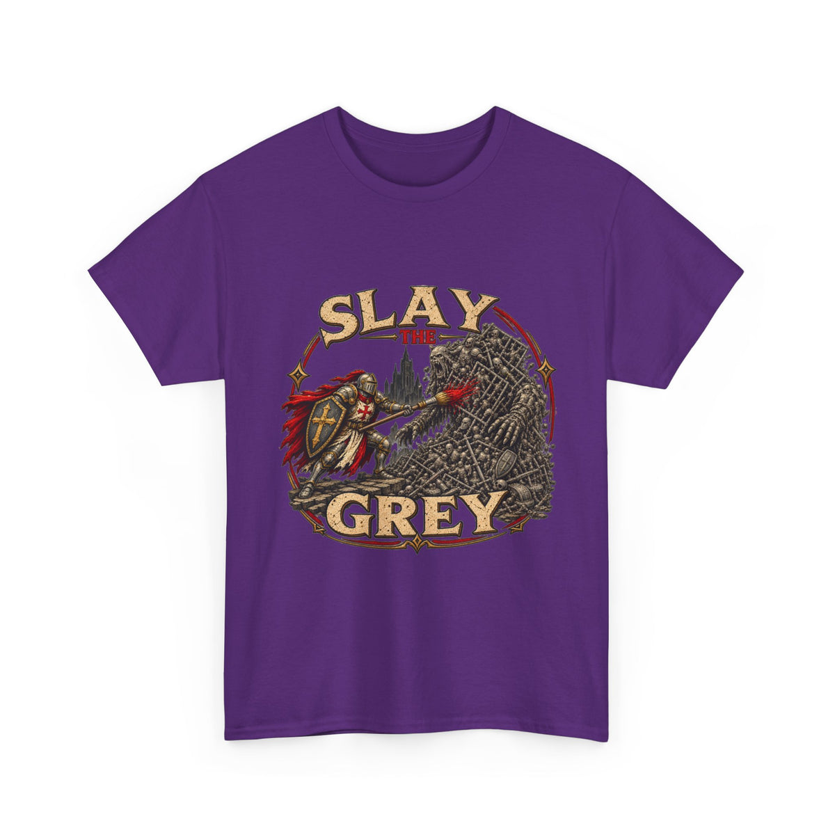 Slay the Grey Miniature Painting T-Shirt | Fantasy Hobbyist Tee