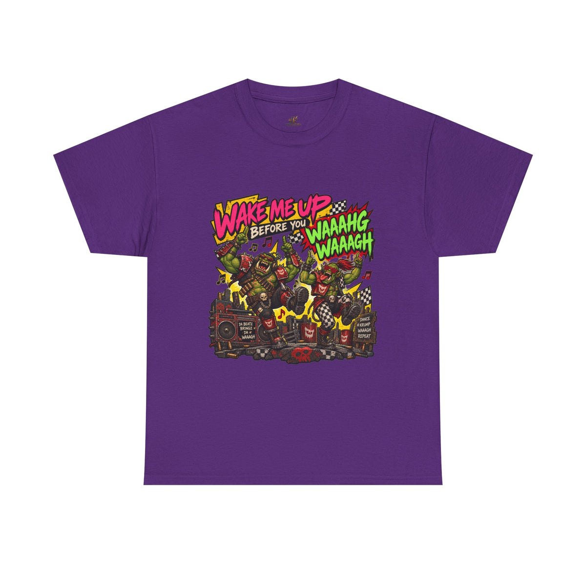 Wake Me Up Before You Waaagh! Shirt – Ork Humor & Tabletop Gaming Tee