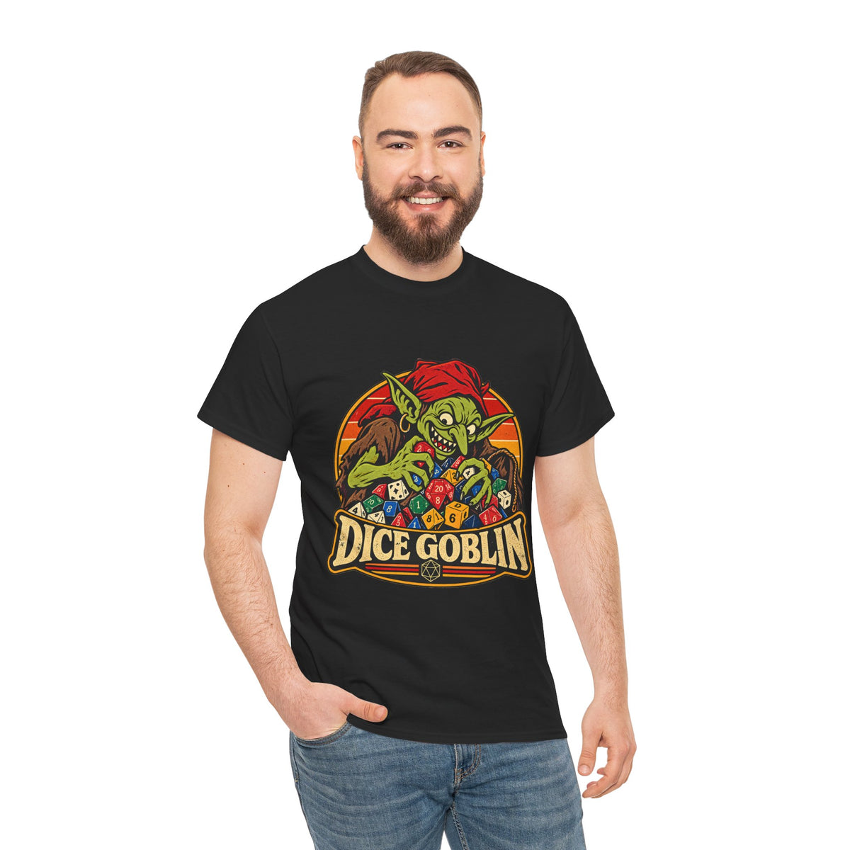Dice Goblin Shirt – Funny Dice Hoarder & Tabletop RPG Tee