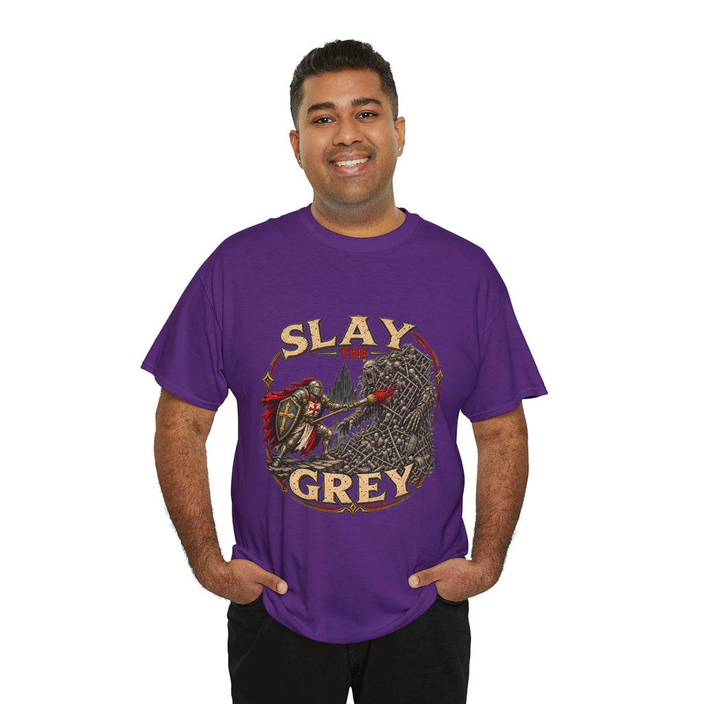 Slay the Grey Miniature Painting T-Shirt | Fantasy Hobbyist Tee