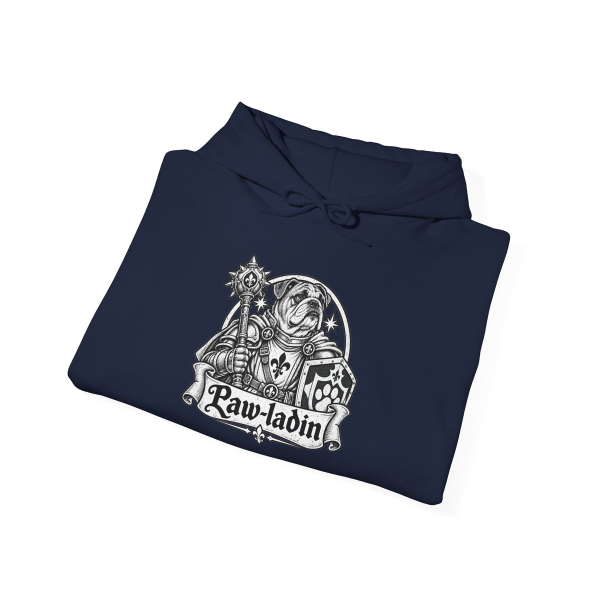Paw-ladin Dog Hoodie – Paladin Fantasy RPG Pullover