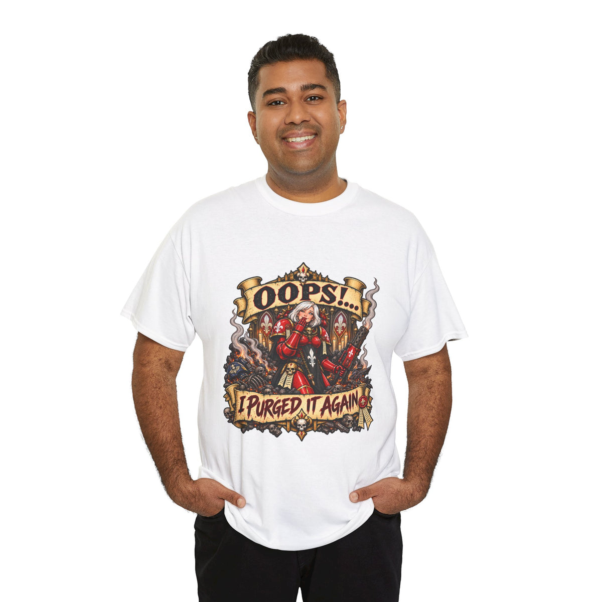 Oops… I Purged It Again Shirt – Sisters of Battle Pop Parody Tee