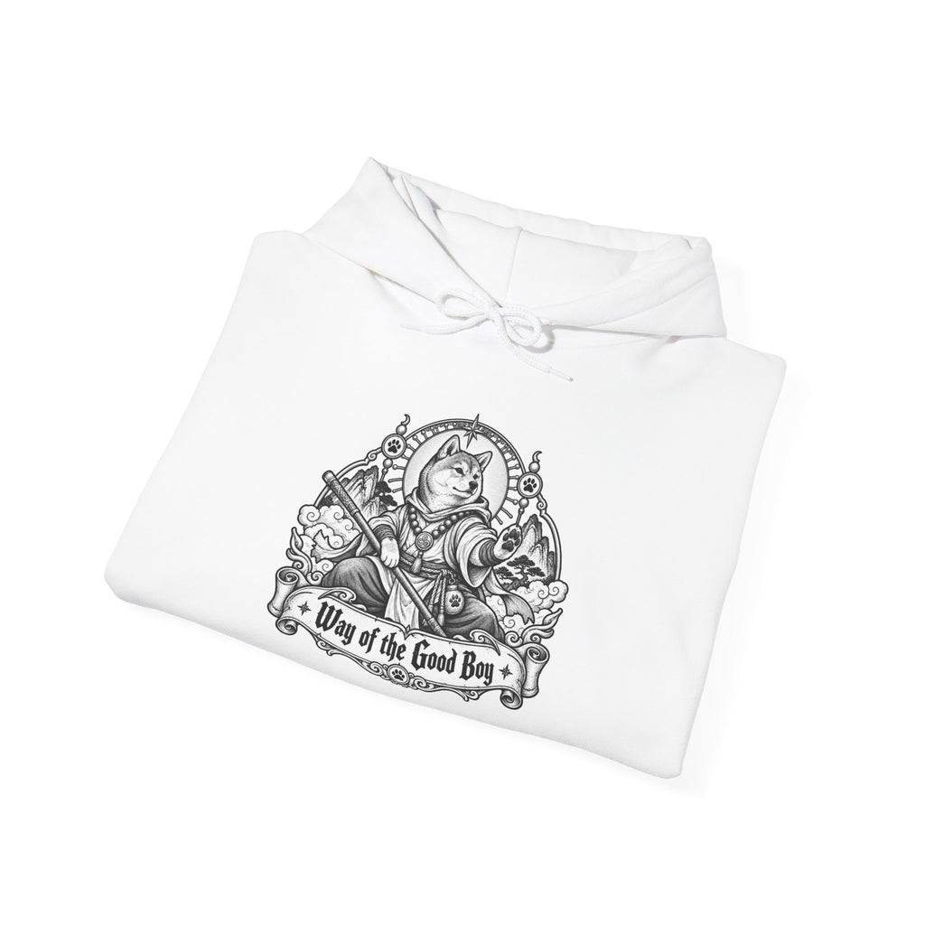 Way of the Good Boy Dog Hoodie – Monk Fantasy RPG Pullover