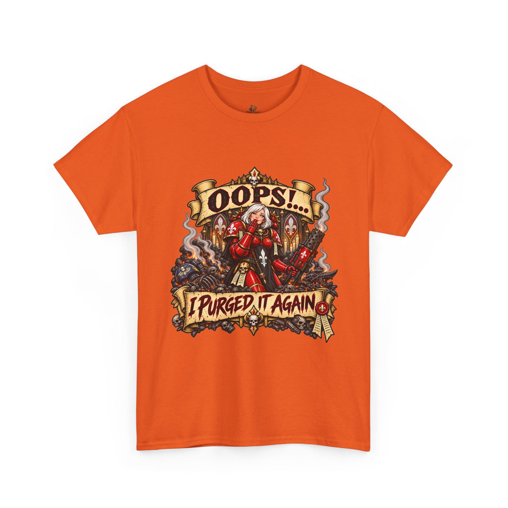 Oops… I Purged It Again Shirt – Sisters of Battle Pop Parody Tee