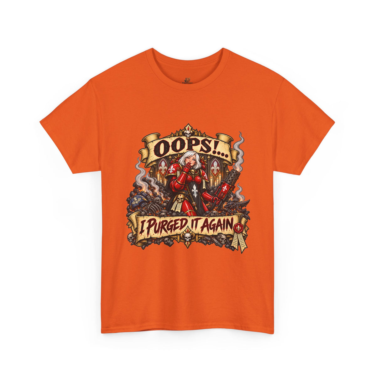 Oops… I Purged It Again Shirt – Sisters of Battle Pop Parody Tee