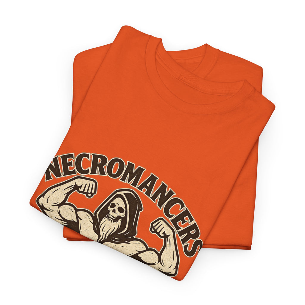 Necromancers: The Real Bodybuilding Champions T-Shirt | Funny RPG Tee