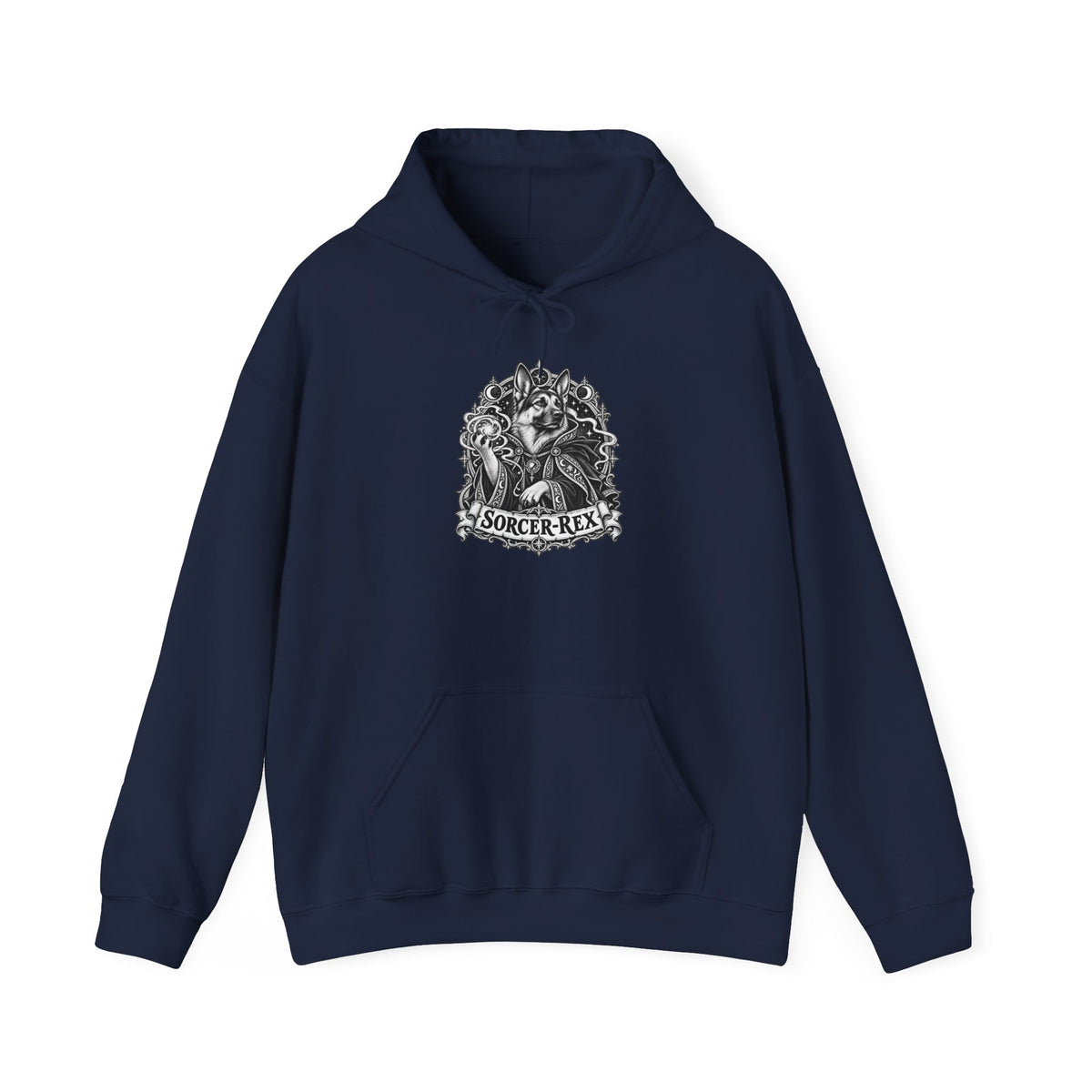 Sorcer-Rex Dog Hoodie – Sorcerer Fantasy RPG Pullover