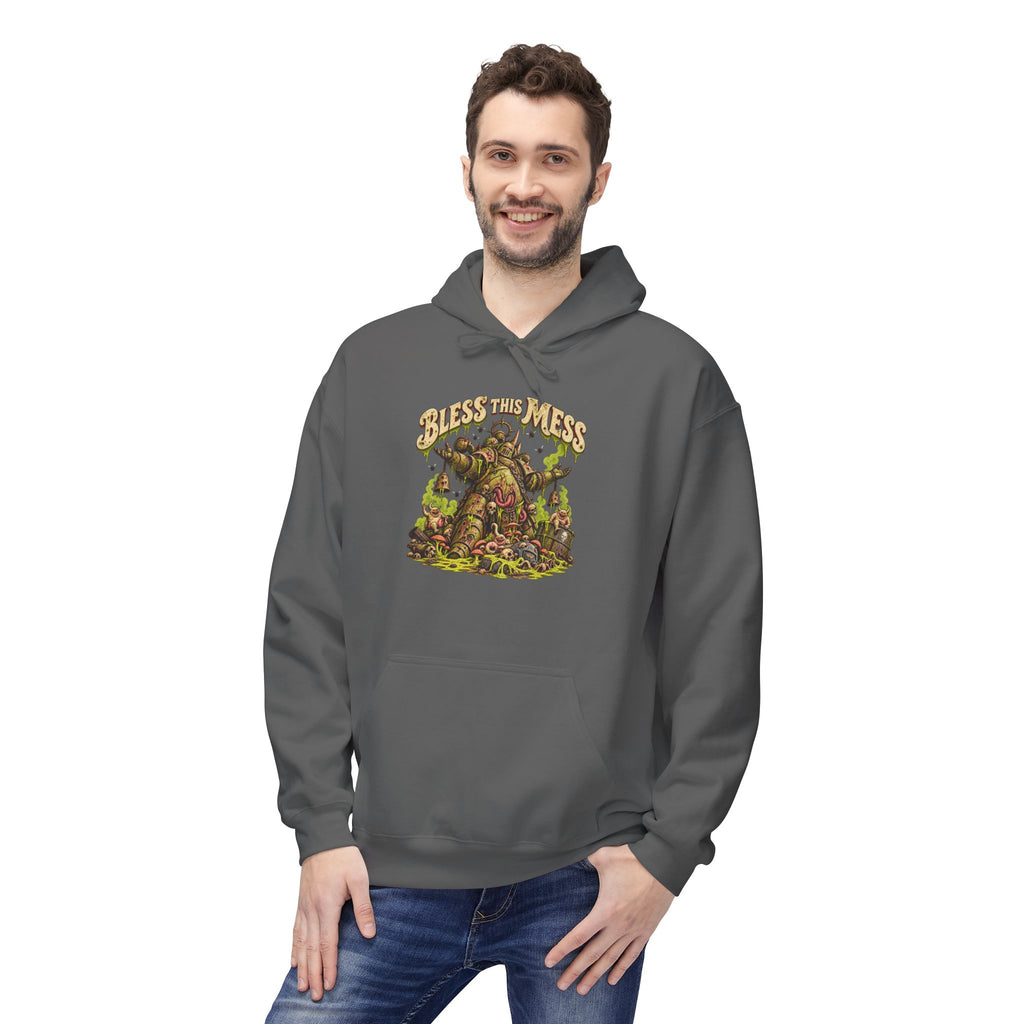 Bless This Mess Hoodie | Warhammer Chaos Plague Marine Inspired Sweatshirt