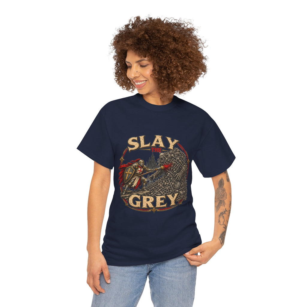 Slay the Grey Miniature Painting T-Shirt | Fantasy Hobbyist Tee