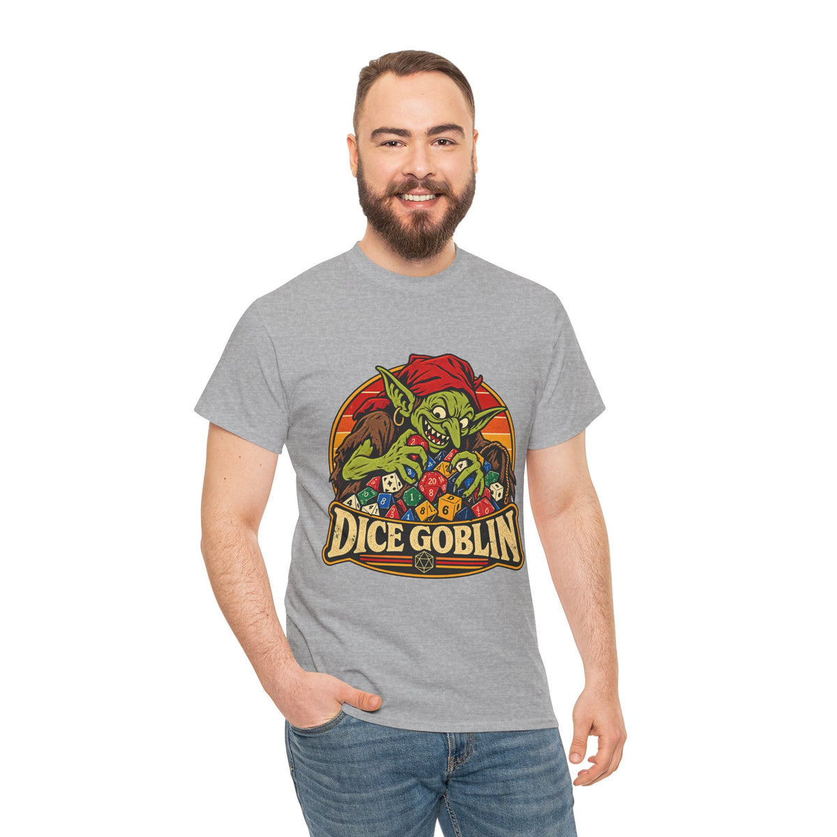 Dice Goblin Shirt – Funny Dice Hoarder & Tabletop RPG Tee