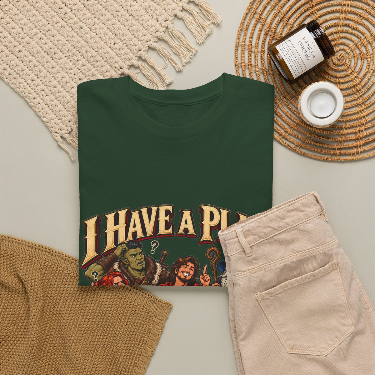 I Have a Plan (But It’s Not a Good One) | Funny RPG Party Tee