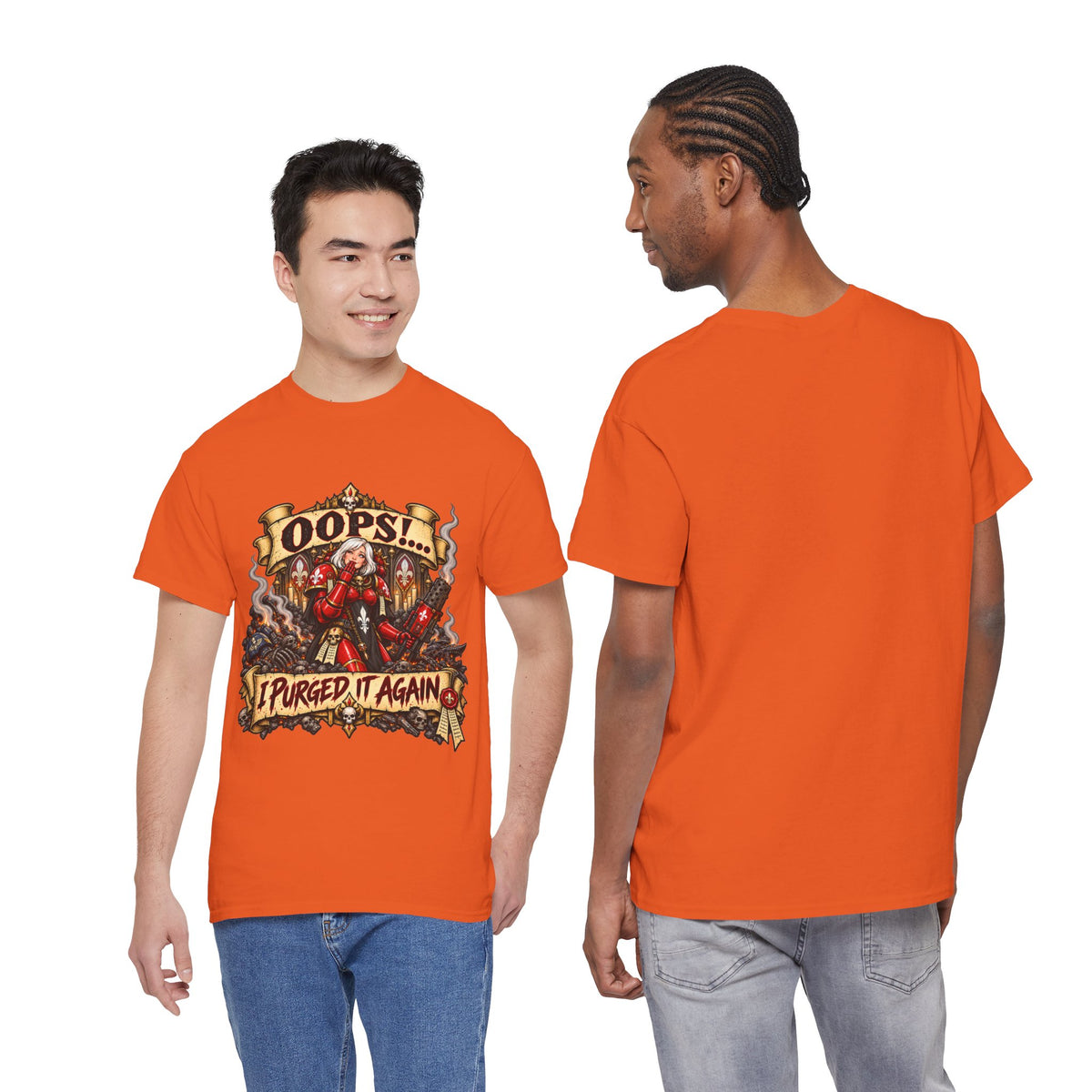 Oops… I Purged It Again Shirt – Sisters of Battle Pop Parody Tee