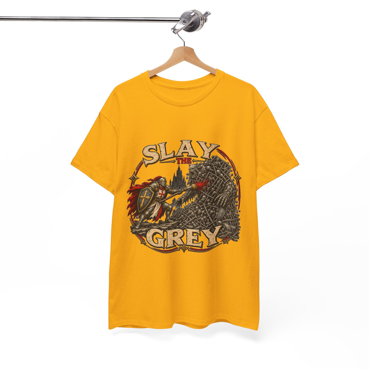 Slay the Grey Miniature Painting T-Shirt | Fantasy Hobbyist Tee