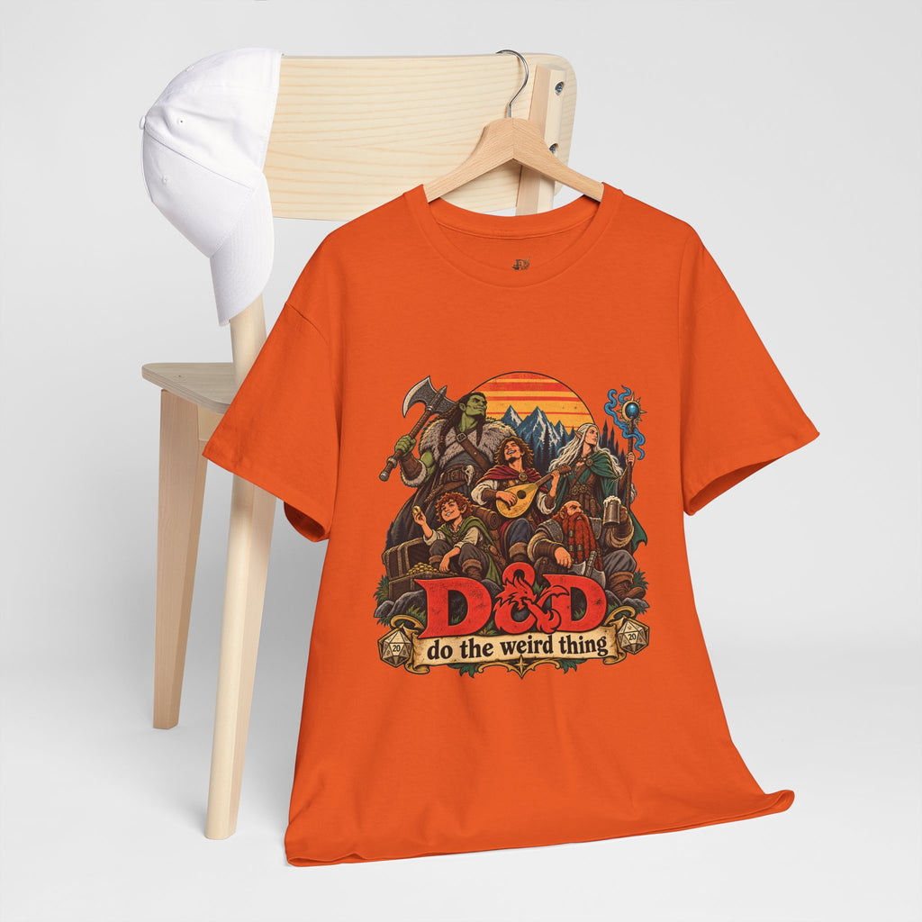 Do the Weird Thing T-Shirt – Funny Tabletop RPG Gamer Tee | Fantasy Roleplaying Shirt