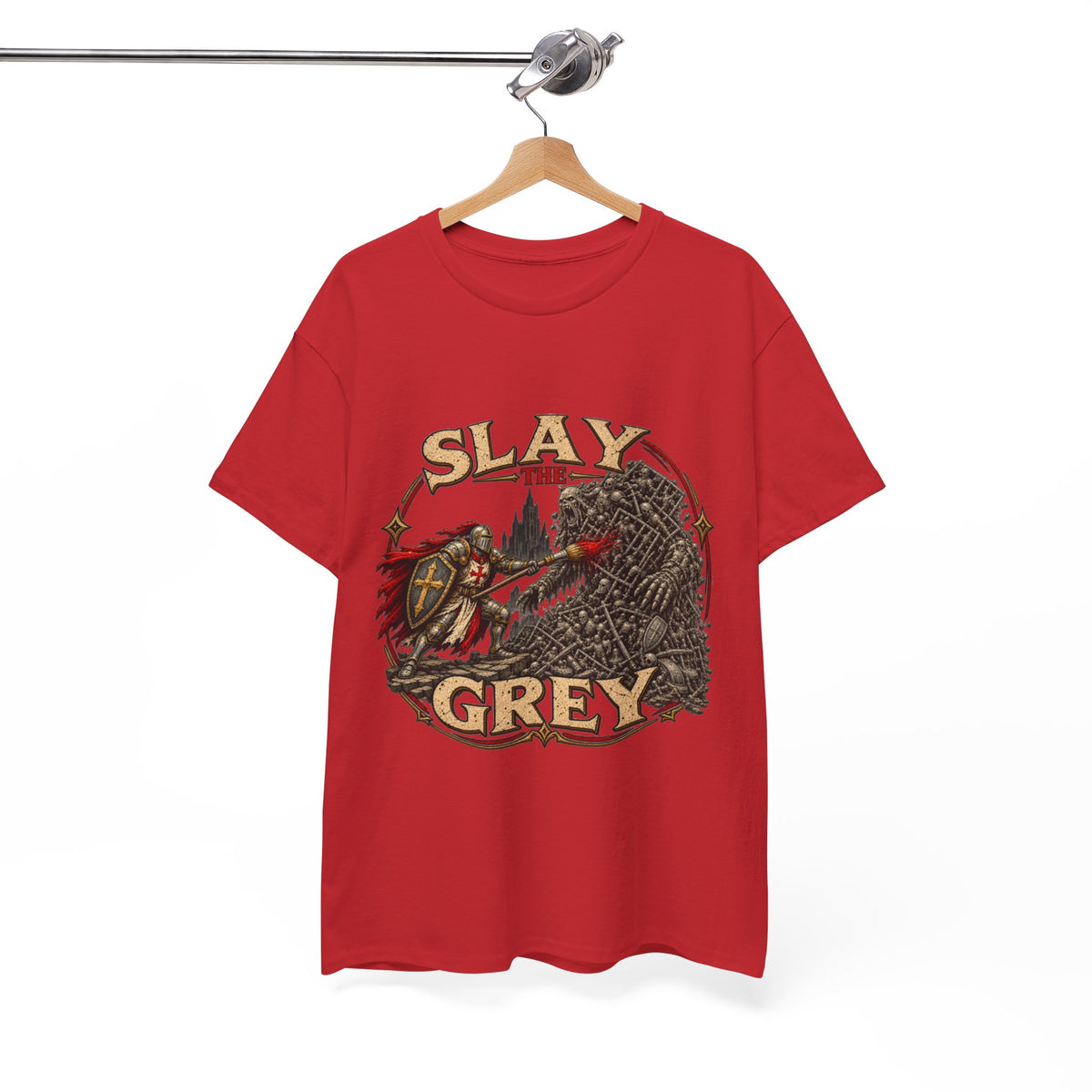 Slay the Grey Miniature Painting T-Shirt | Fantasy Hobbyist Tee