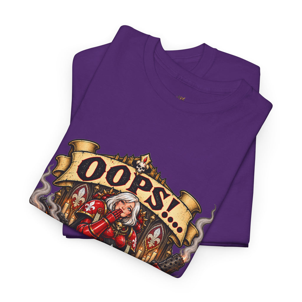 Oops… I Purged It Again Shirt – Sisters of Battle Pop Parody Tee