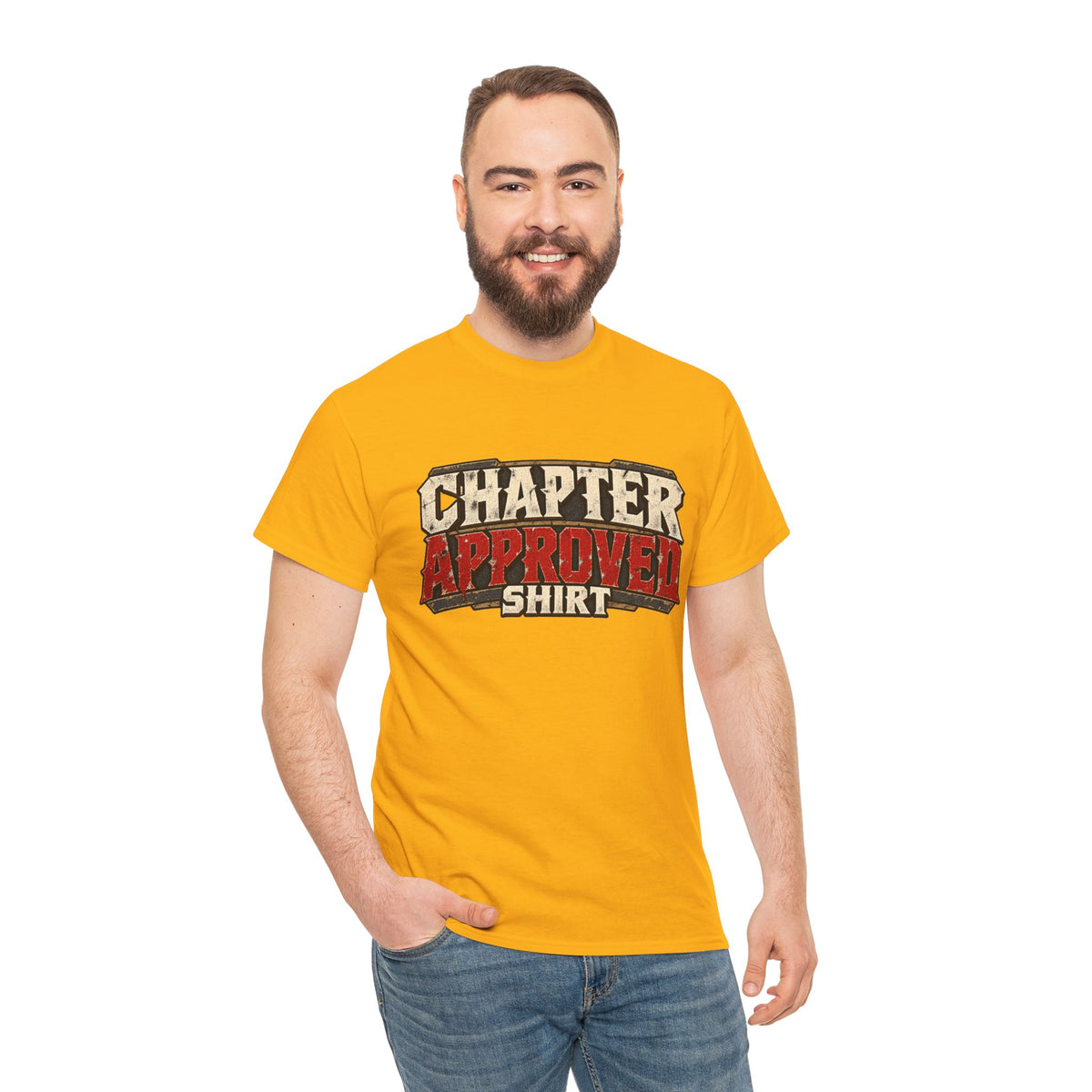Chapter Approved T-Shirt | Distressed Gaming Tee