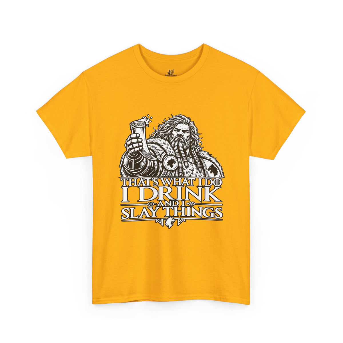 I Drink, I Slay Things Shirt – Space Wolf Humor & Tabletop Gaming Tee
