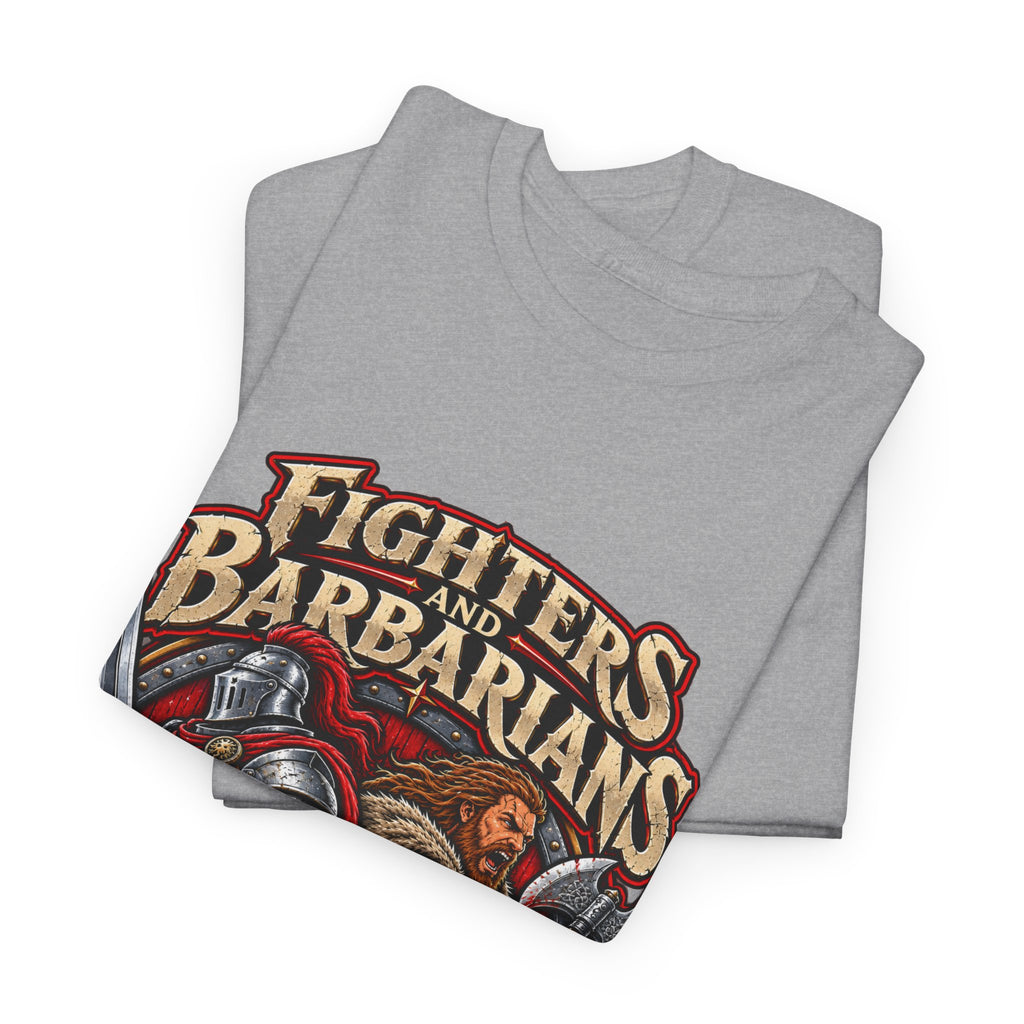 Fighters & Barbarians RPG Tee | The Difference Is Anger Management