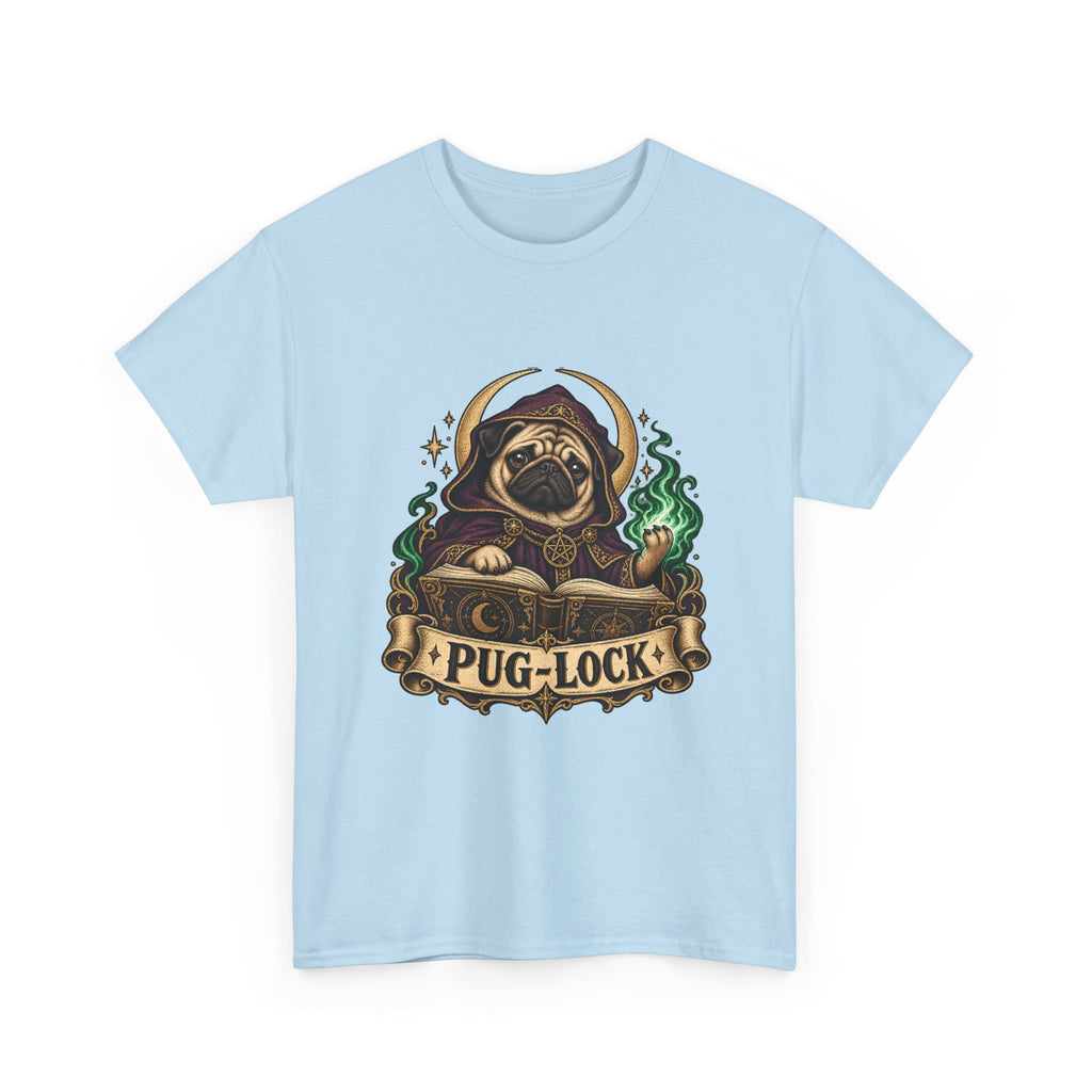 Pug-lock Dog Shirt – Warlock Fantasy RPG Tee
