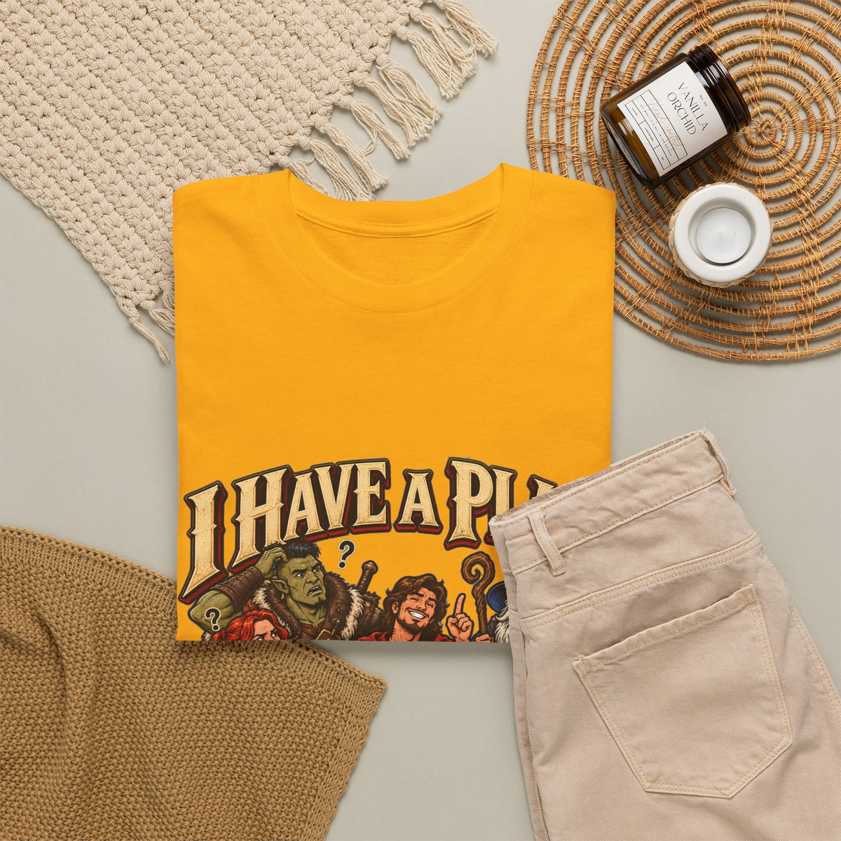 I Have a Plan (But It’s Not a Good One) | Funny RPG Party Tee