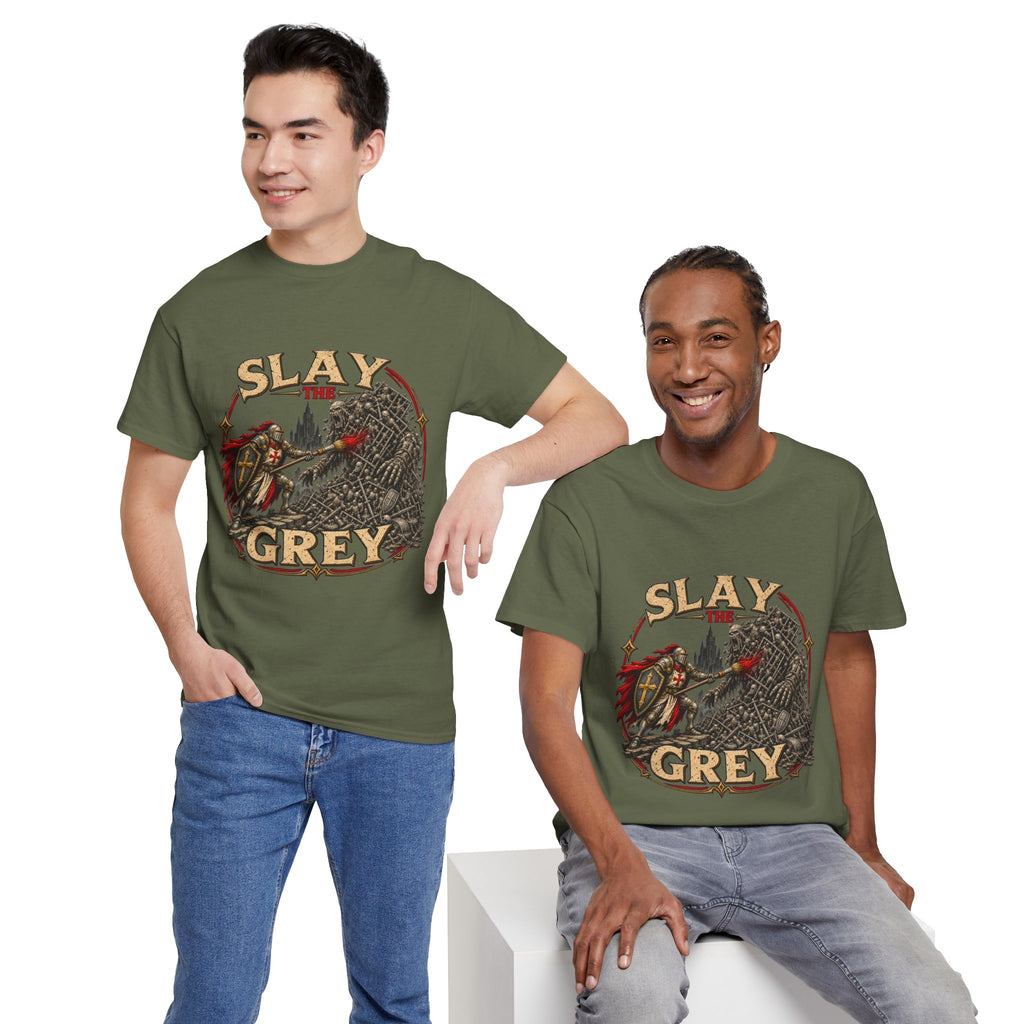 Slay the Grey Miniature Painting T-Shirt | Fantasy Hobbyist Tee