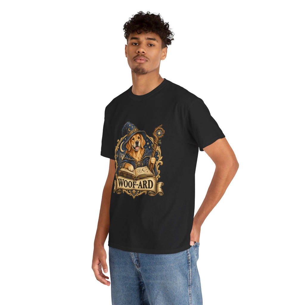 Woof-ard Dog Wizard Shirt – Funny Fantasy Tabletop RPG Tee