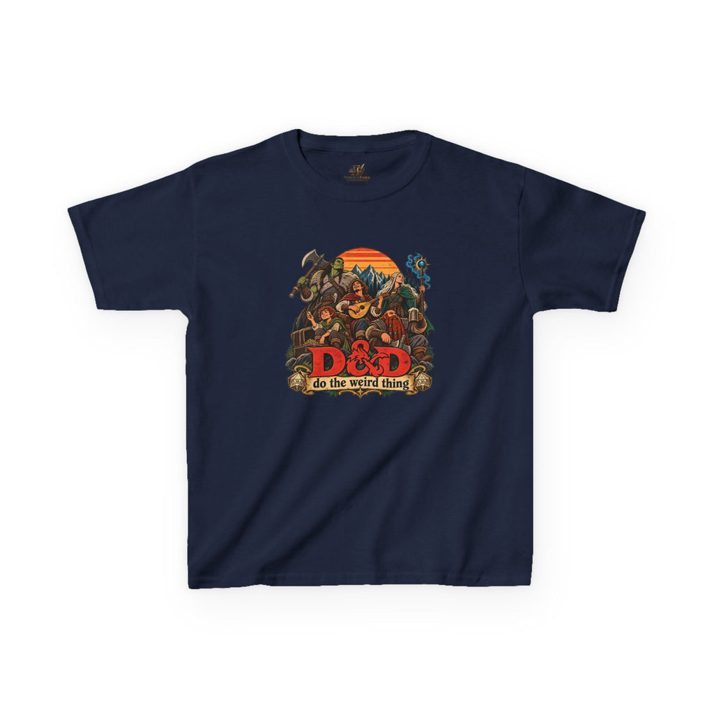 Kids Do the Weird Thing T-Shirt | Retro Fantasy Adventure Tee