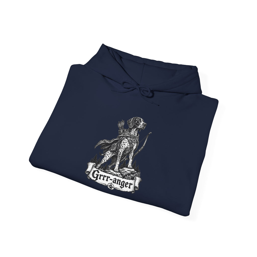 Grrr-anger Dog Hoodie – Ranger Fantasy RPG Pullover