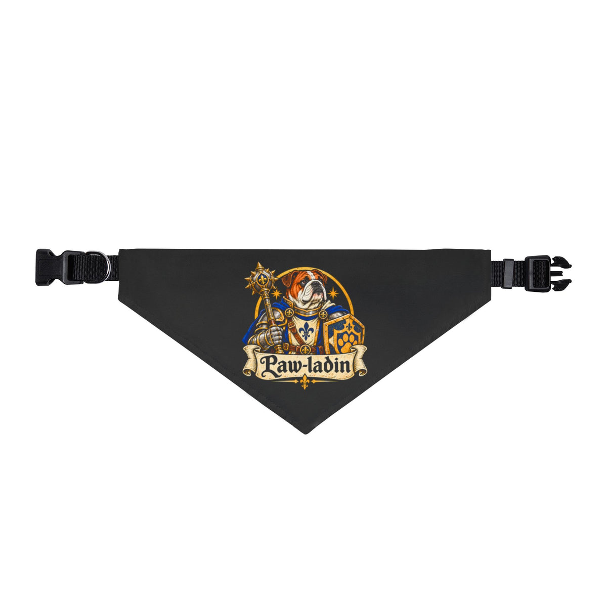 Paw-ladin Dog Bandana – Paladin Fantasy Pet Accessory