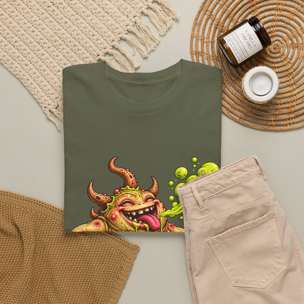 Cheeky Plague Monster Shirt Funny Grimdark Nurgle Warhammer Inspired Creature Graphic Tee