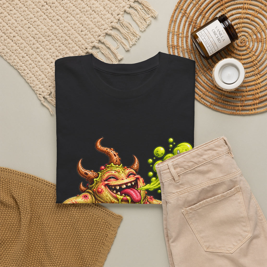Cheeky Plague Monster Shirt Funny Grimdark Nurgle Warhammer Inspired Creature Graphic Tee
