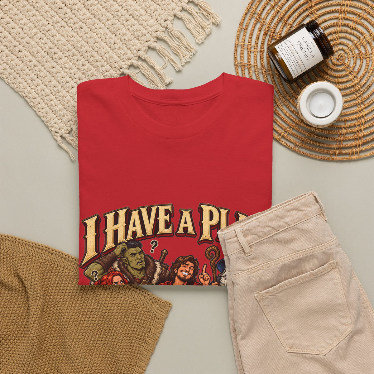 I Have a Plan (But It’s Not a Good One) | Funny RPG Party Tee