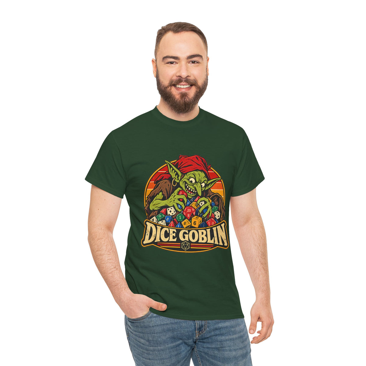 Dice Goblin Shirt – Funny Dice Hoarder & Tabletop RPG Tee