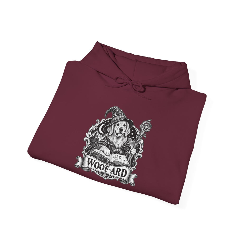 Woof-ard Dog Hoodie – Wizard Fantasy RPG Pullover