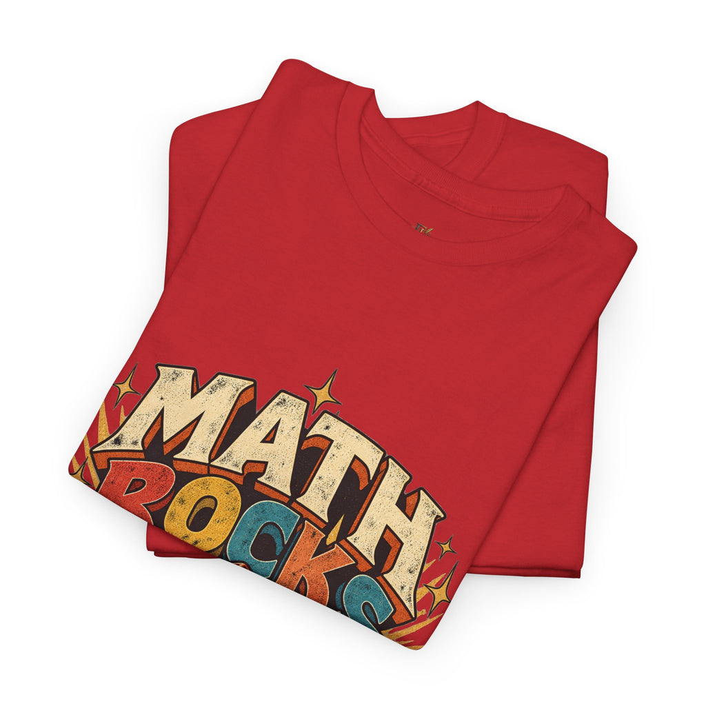 Math Rocks T-Shirt | Polyhedral Dice Gamer Tee