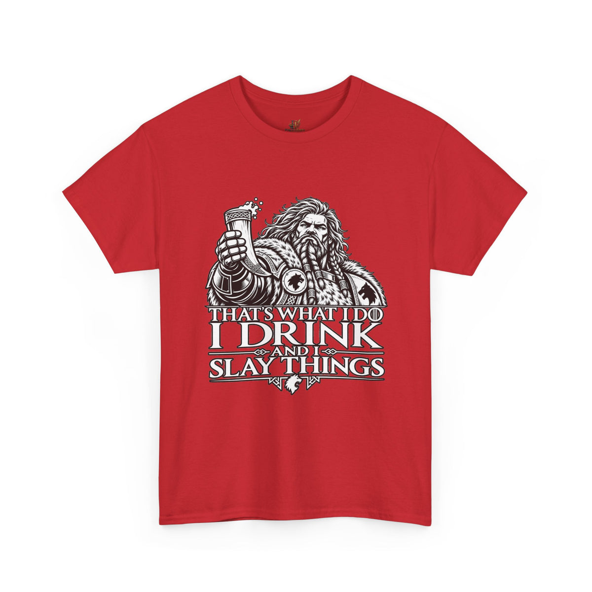 I Drink, I Slay Things Shirt – Space Wolf Humor & Tabletop Gaming Tee