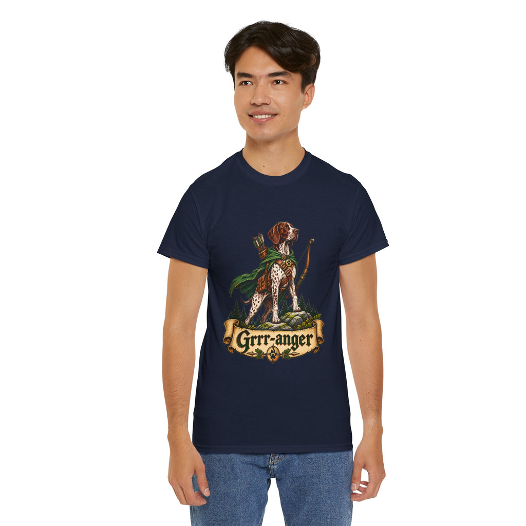 Grrr Anger Dog T Shirt Funny Ranger Fantasy Tee
