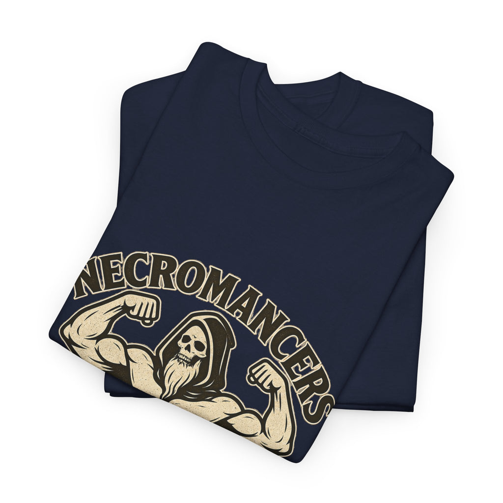 Necromancers: The Real Bodybuilding Champions T-Shirt | Funny RPG Tee