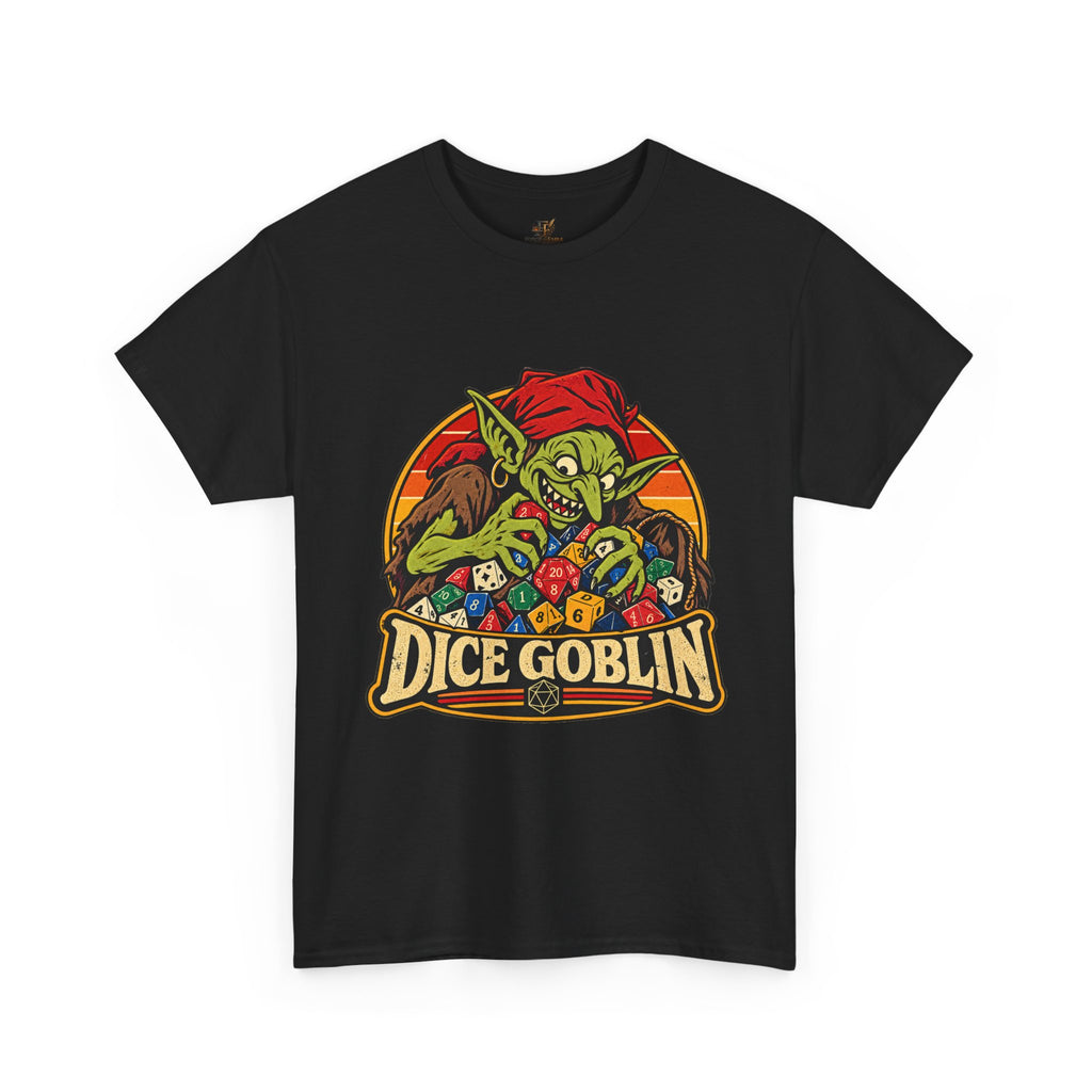 Dice Goblin Shirt – Funny Dice Hoarder & Tabletop RPG Tee