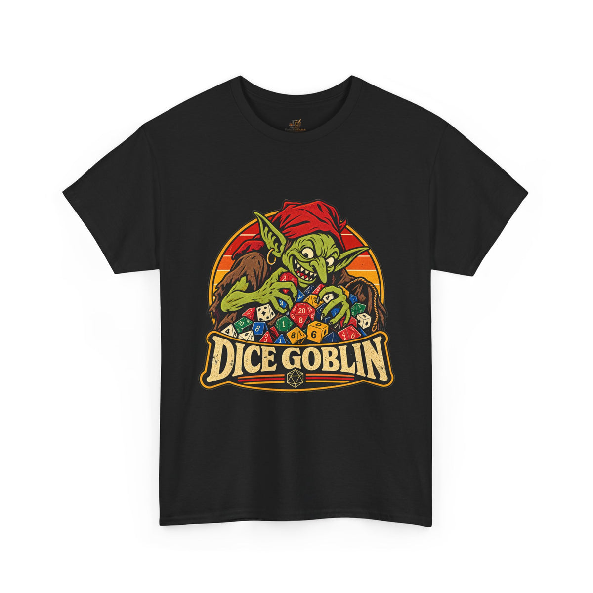 Dice Goblin Shirt – Funny Dice Hoarder & Tabletop RPG Tee