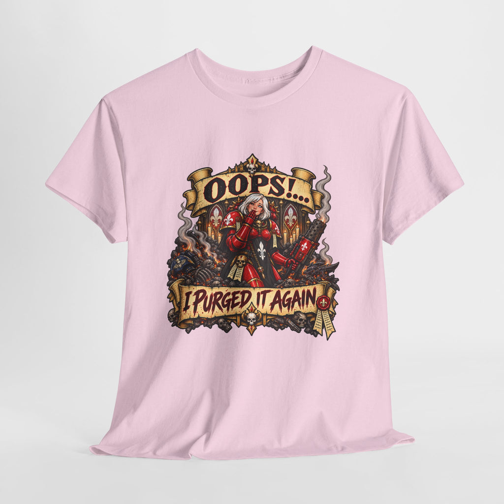 Oops… I Purged It Again Shirt – Sisters of Battle Pop Parody Tee