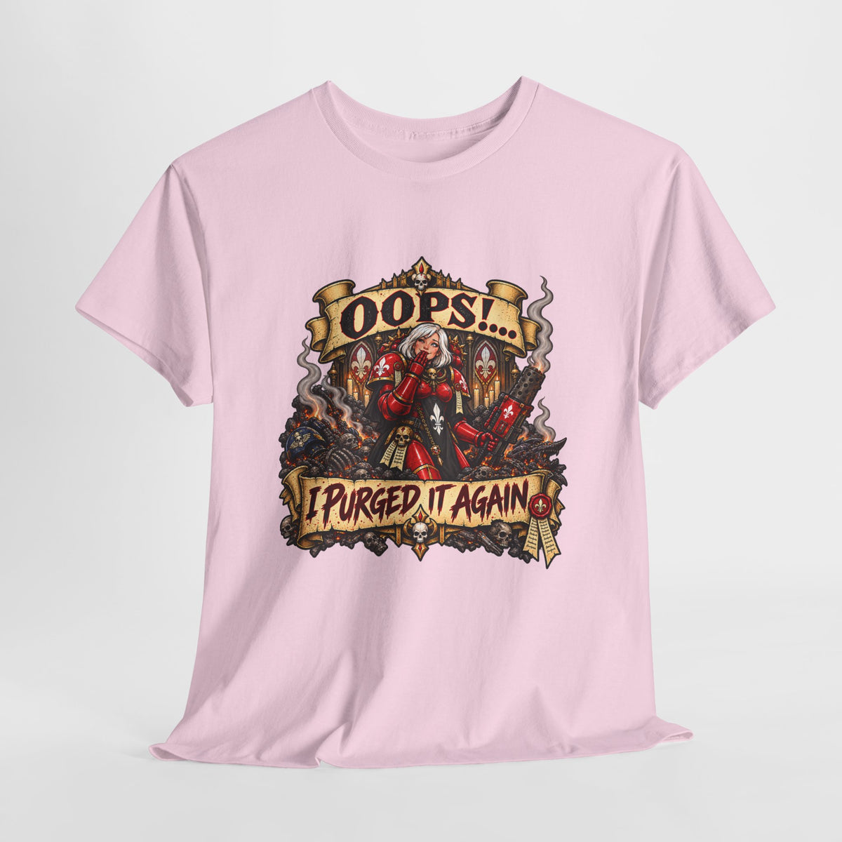 Oops… I Purged It Again Shirt – Sisters of Battle Pop Parody Tee