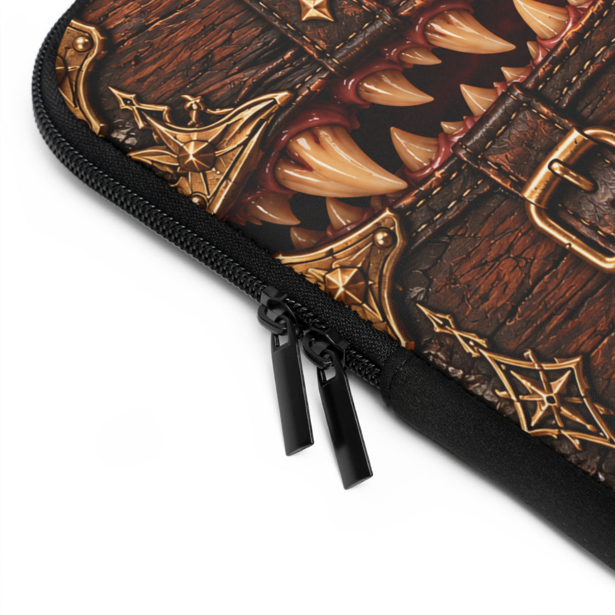 Mimic Laptop Sleeve | Dark Fantasy Treasure Chest Neoprene Cover